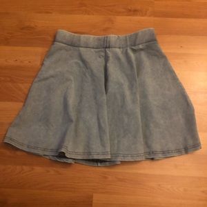 Women’s Top shop Circle Skater Denim Skirt 8/S